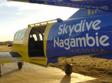 Skydive Nagambie - Accommodation Newcastle