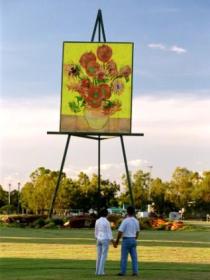 Van Gogh Sunflower Painting - Accommodation Newcastle 0