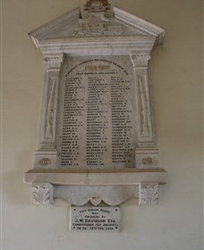 Warwick Railway Memorial Honour Board - Accommodation Newcastle 0