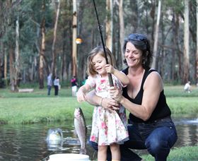 Buxton Trout & Salmon Farm - Accommodation Newcastle 1