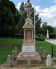 Boer War Memorial And Park, Allora - Accommodation Newcastle 1