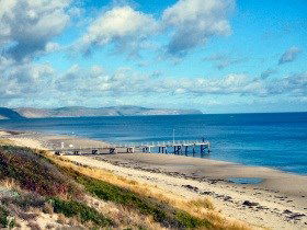 Normanville Beach - Accommodation Newcastle 1
