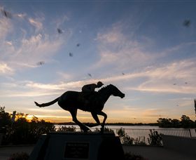 Black Caviar Statue - Accommodation Newcastle 0