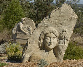 Heritage Sculptures At Pensioners Hill Lookout - Accommodation Newcastle 0