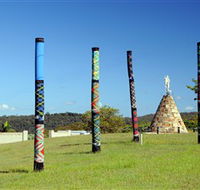 Maclean Tartan Power Poles - Accommodation Newcastle