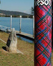 Maclean Tartan Power Poles - Accommodation Newcastle 1