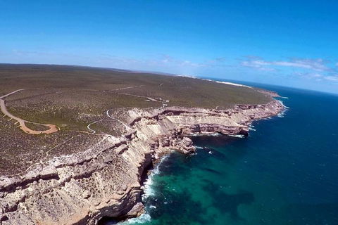 Pink Lake And Kalbarri Flyover - Accommodation Newcastle 1