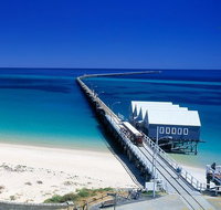 Full-Day Busselton Jetty Train Ride  Dophin Discovery - Accommodation Newcastle