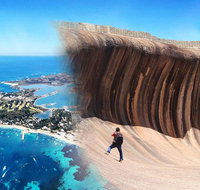 Wave Rock  Rottnest Island - Air  Ground Tour - Accommodation Newcastle