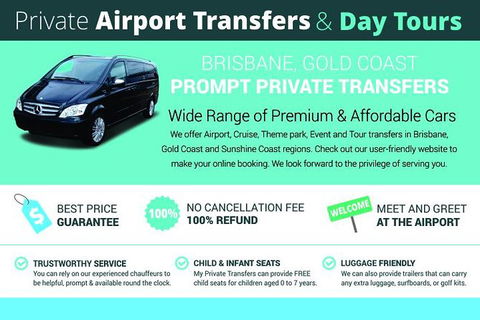 Private Brisbane Airport Family Transfers- Brisbane Airport To Surfers Paradise - Accommodation Newcastle 1