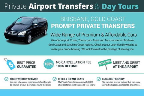 Private Airport Transfers- Brisbane Airport To Broadbeach - Accommodation Newcastle 1
