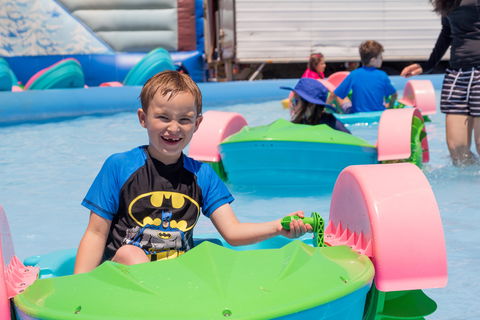 Waterworld Central - Mobile Inflatable Waterpark - Accommodation Newcastle 2