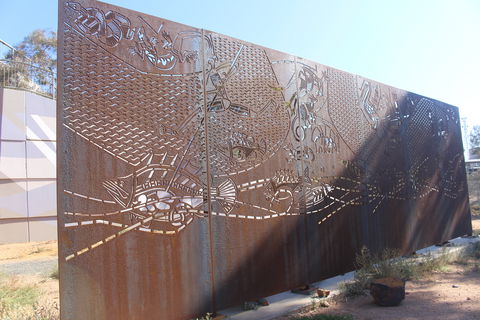 Berri Bridge Mural - Accommodation Newcastle 1