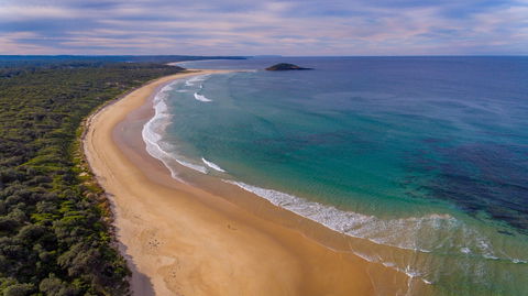 Tabourie Point Beach - Accommodation Newcastle 0