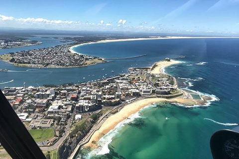 Coastal Helicopter Shared Flight - 20 Minutes - Accommodation Newcastle 3