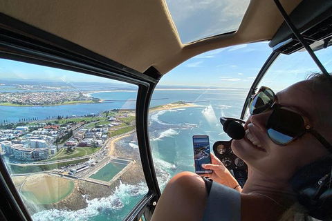 Coastal Helicopter Shared Flight - 20 Minutes - Accommodation Newcastle 0