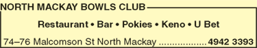 North Mackay Bowls Club - Accommodation Newcastle 9