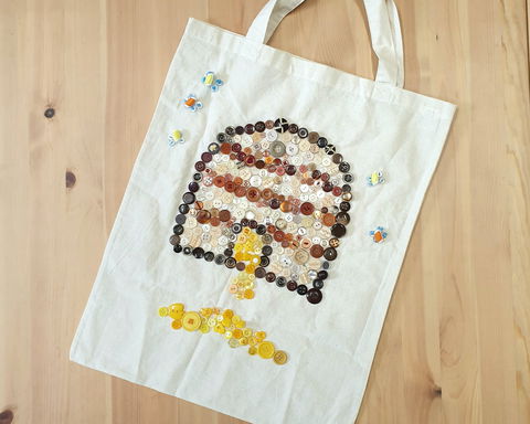 Create A Button Tote - Accommodation Newcastle 0
