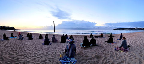Making Meditation Mainstream: Free Beach Meditation Session South Manly - Accommodation Newcastle 0