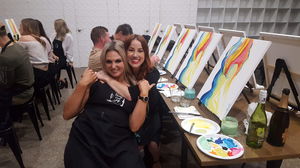 Paint and Sip Experience