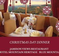 Christmas Day Dinner Hotel Mountain Heritage