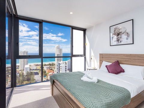 Premium Ocean View Apartment By Serain Residences - Accommodation Newcastle 2