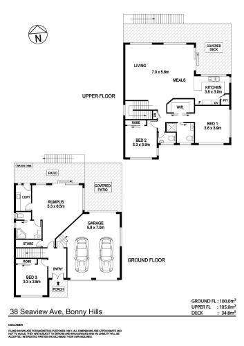 SEAVIEW DREAM Bonny Hills - Accommodation Newcastle 3