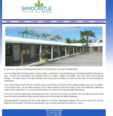 Sandcastle Motel Tin Can Bay - Accommodation Newcastle 0