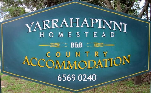 Yarrahapinni Homestead - Accommodation Newcastle 3