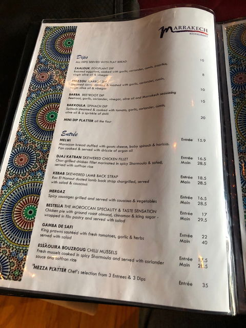 Marrakech Restaurant - Accommodation Newcastle 3