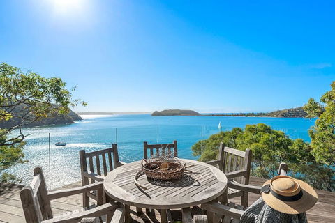 Cape Mackerel Cabin With Magic Palm Beach & Pittwater Views - Accommodation Newcastle 0