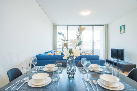 Stylish & Minimalism 3bd Apartment In North Ryde - Accommodation Newcastle 3