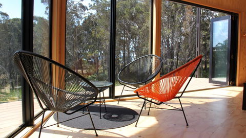 BAY OF FIRES ECO HUT Off Grid Experience At Binalong Bay - Accommodation Newcastle 11
