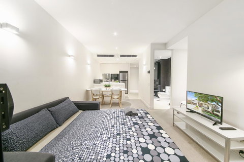 COZY 2BR Suites, FEDERATION SQUARE + FREE Parking - Accommodation Newcastle 5