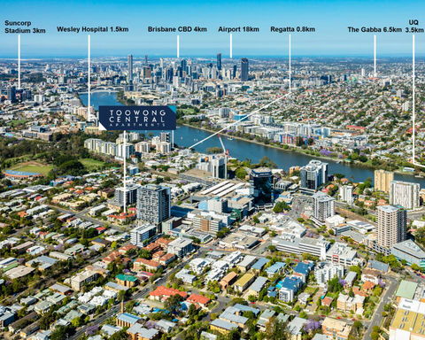 Toowong Central Motel Apartments - Accommodation Newcastle 1