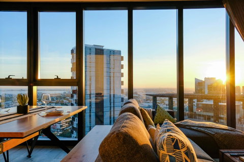 Deluxe Sea Views Apartment - Accommodation Newcastle 0