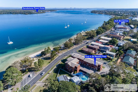 Waterviews,Pool, Wifi Its All Here !- Welsby Pde, Bongaree - Accommodation Newcastle 2