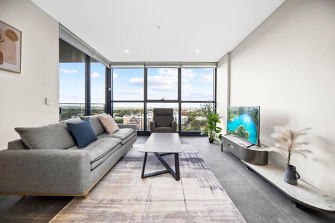 City&Bridge View 2 Bed+Study In Homebush - Accommodation Newcastle 0