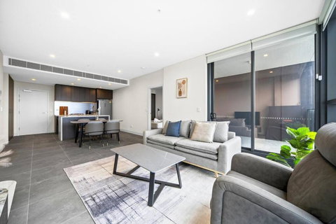 City&Bridge View 2 Bed+Study In Homebush - Accommodation Newcastle 3