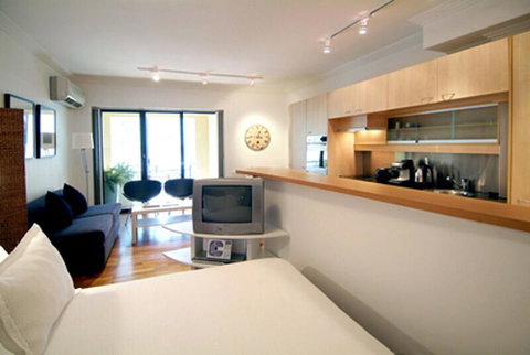 Accommodation Sydney Potts Point Studio Apartment With Balcony - Accommodation Newcastle 3