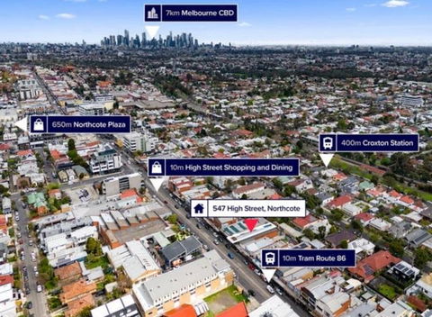 Northcote Spacious Studio - Accommodation Newcastle 1