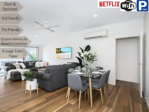 Park Avenue Terrace 1 Just 4km CBD - Accommodation Newcastle 1