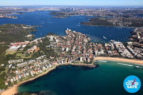 Private Helicopter Flight Over Sydney & Beaches For 2 Or 3 People - 30 Minutes - Accommodation Newcastle 3