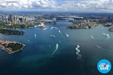 Private Helicopter Flight Over Sydney & Beaches For 2 Or 3 People - 30 Minutes - Accommodation Newcastle 4