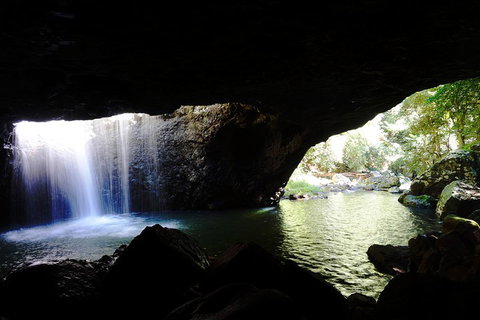 Natural Arch, Rainforest & Volcano Canyon - Private Half Day Tour - Accommodation Newcastle 0