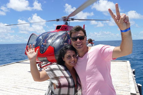 Full Day Reef Cruise Including 10 Minute Heli Scenic Flight: Get High Package - Accommodation Newcastle 0