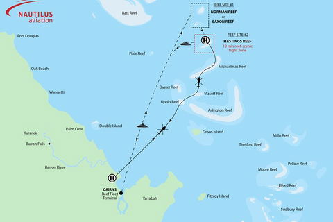 Great Barrier Reef Scenic Helicopter Tour And Cruise From Cairns - Accommodation Newcastle 4