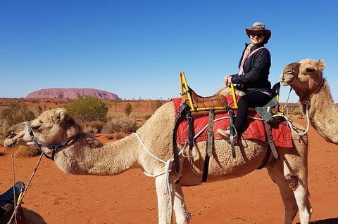 Uluru Small-Group Tour By Camel At Sunrise Or Sunset - Accommodation Newcastle 0