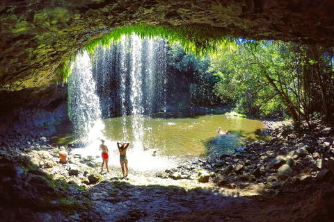 Byron Surrounds: Nimbin Waterfall Adventure - Swimming Tour - Accommodation Newcastle 1