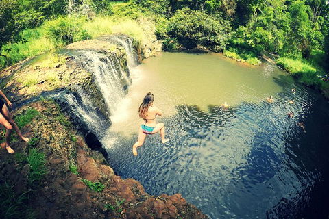 Byron Surrounds: Nimbin Waterfall Adventure - Swimming Tour - Accommodation Newcastle 3